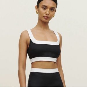 Reformation Robbie Linen Top size 2 NEW